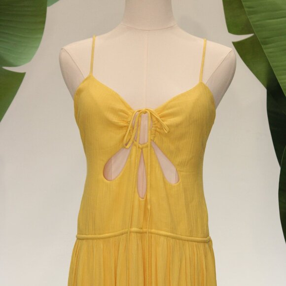 Simkhai, Lina Teardop Maxi Yellow Size M - Picture 9 of 13
